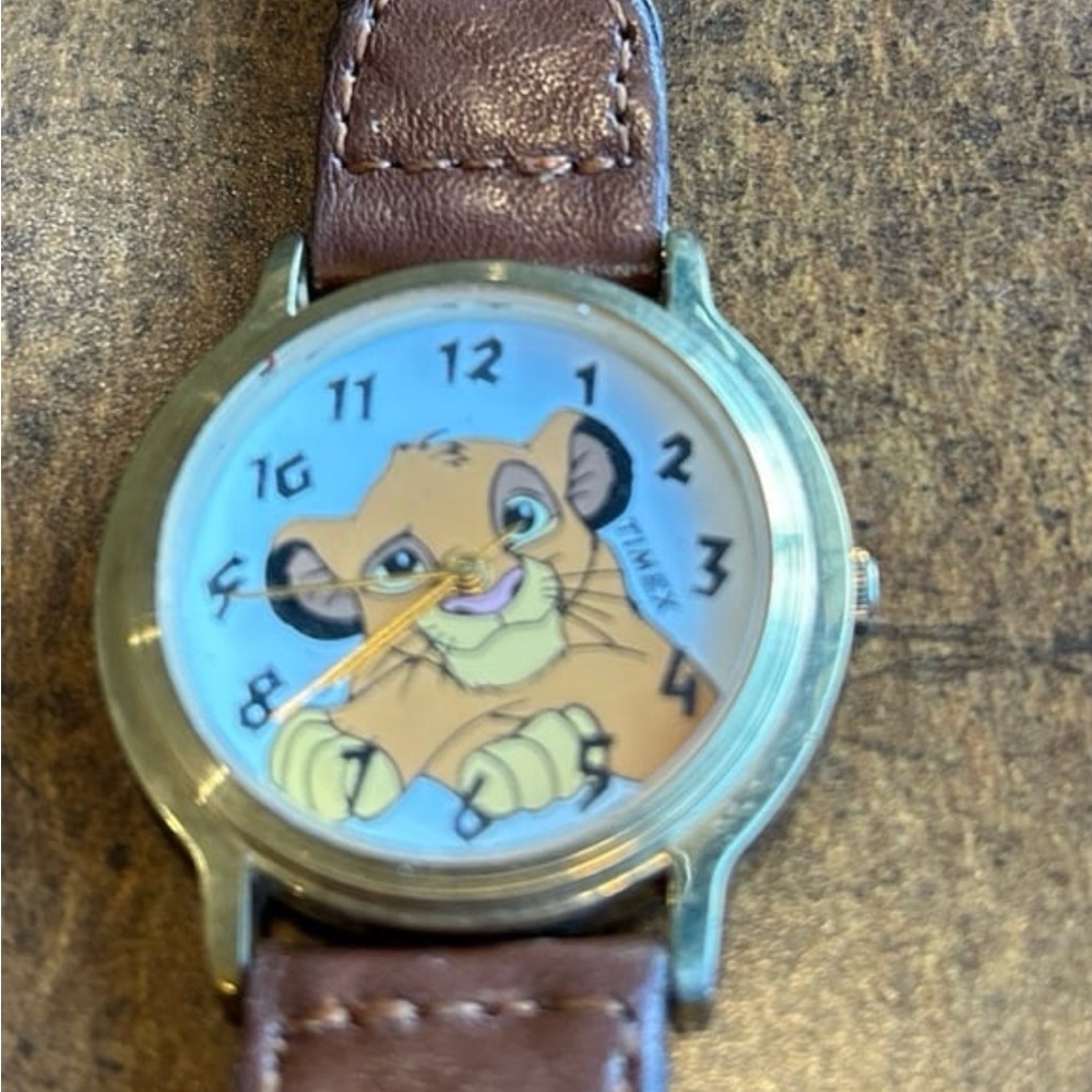 Vintage Disney Lion King Simba Watch